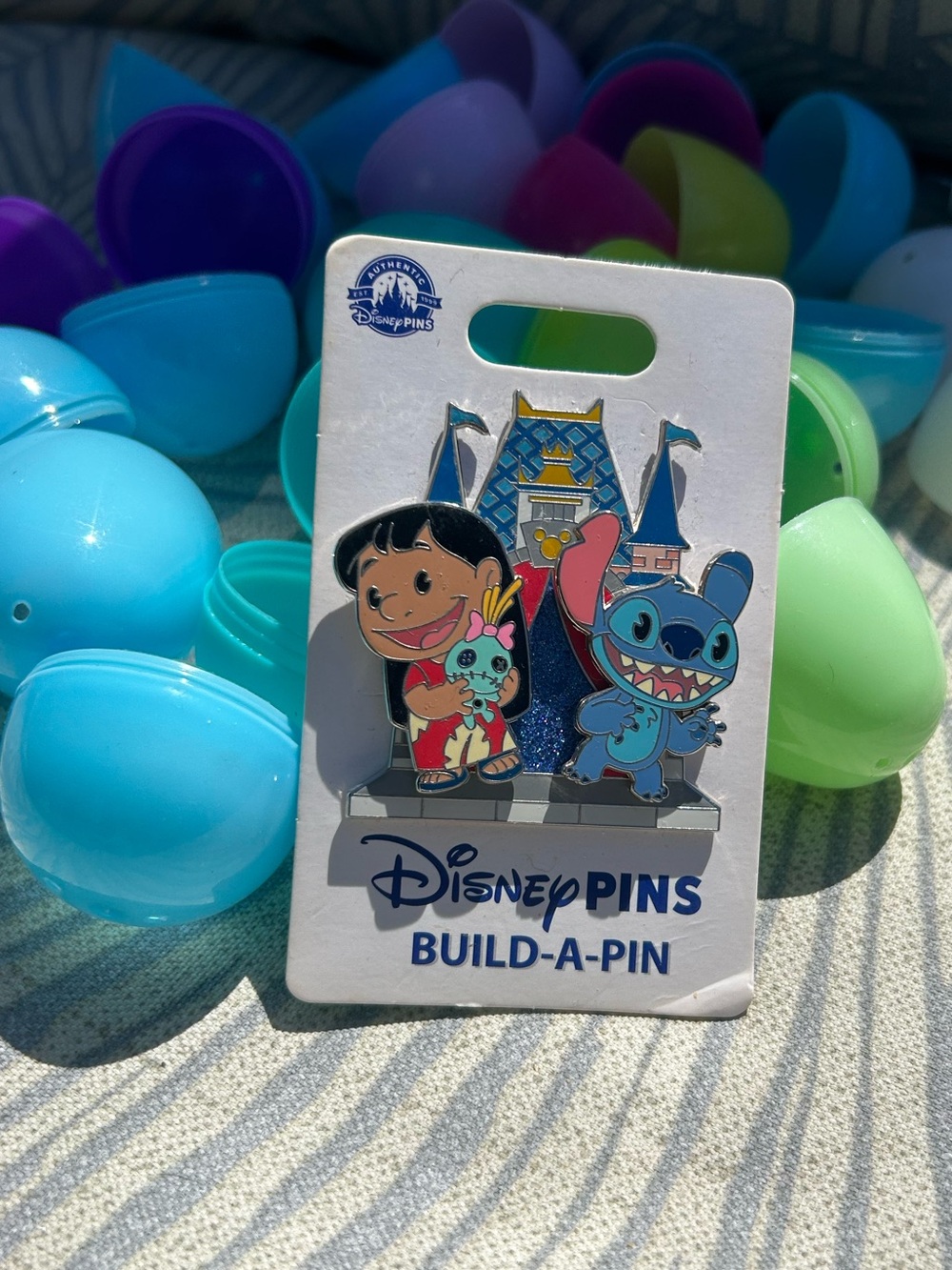 Disney Pins Lilo and Stitch Disneyland Build-a-Pin